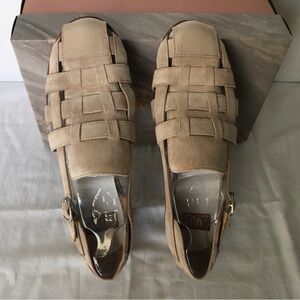 Women’s Franco Sarto Beige Suede Sandals